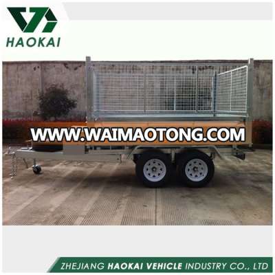 Workable price dump trailer hydraulic tipper trailer