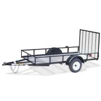 China 4'x 6' Four Wheeler Tow Behind ATV  Utility Dump Trailer