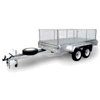 12 x 6 Galvanized Fully Welded Heavy Duty Tandem Box Trailer For Sale (3500kg)