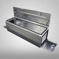 Enclosed Aluminum Trailer Tool Box Caravan Box Storage